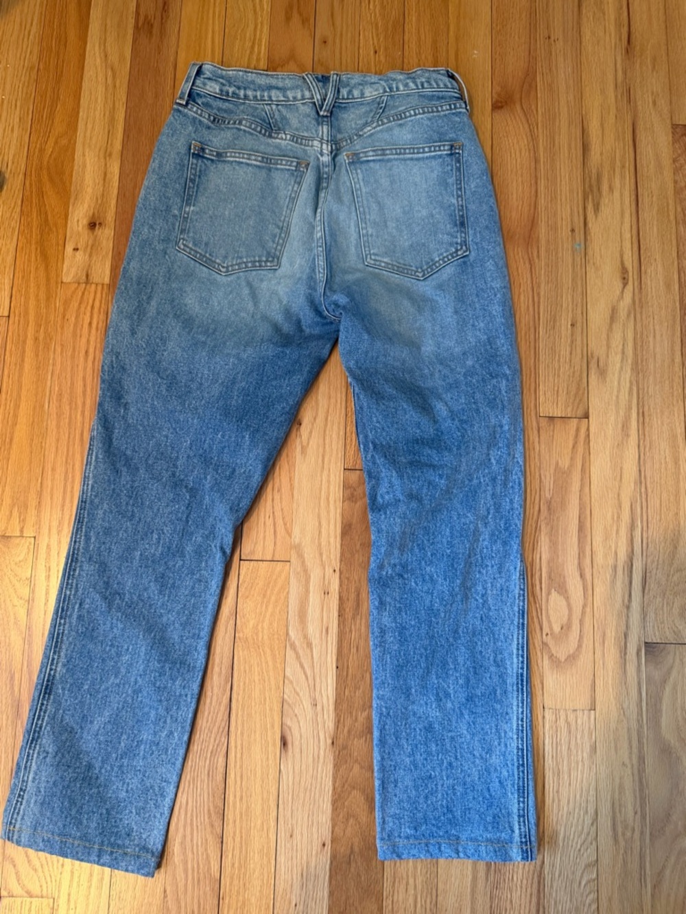 Veronica Beard Ryleigh High Rise Slim Straight Denim Size 28 in Blue Mist - Picture 3 of 7